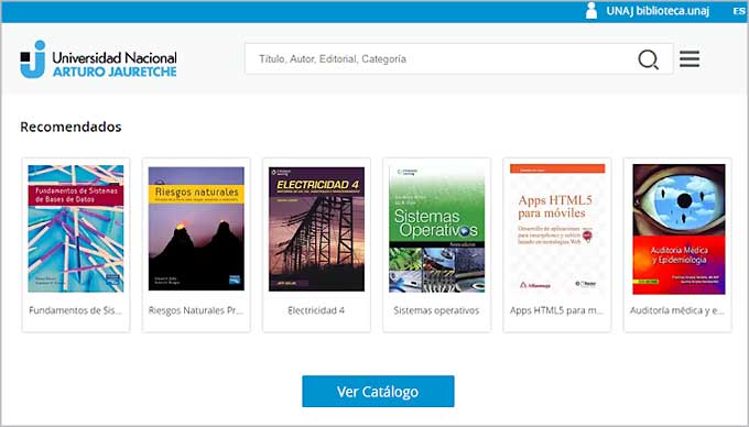 La Biblioteca Digital De La UNAJ Para Todas Las Carreras Ya Está En Línea